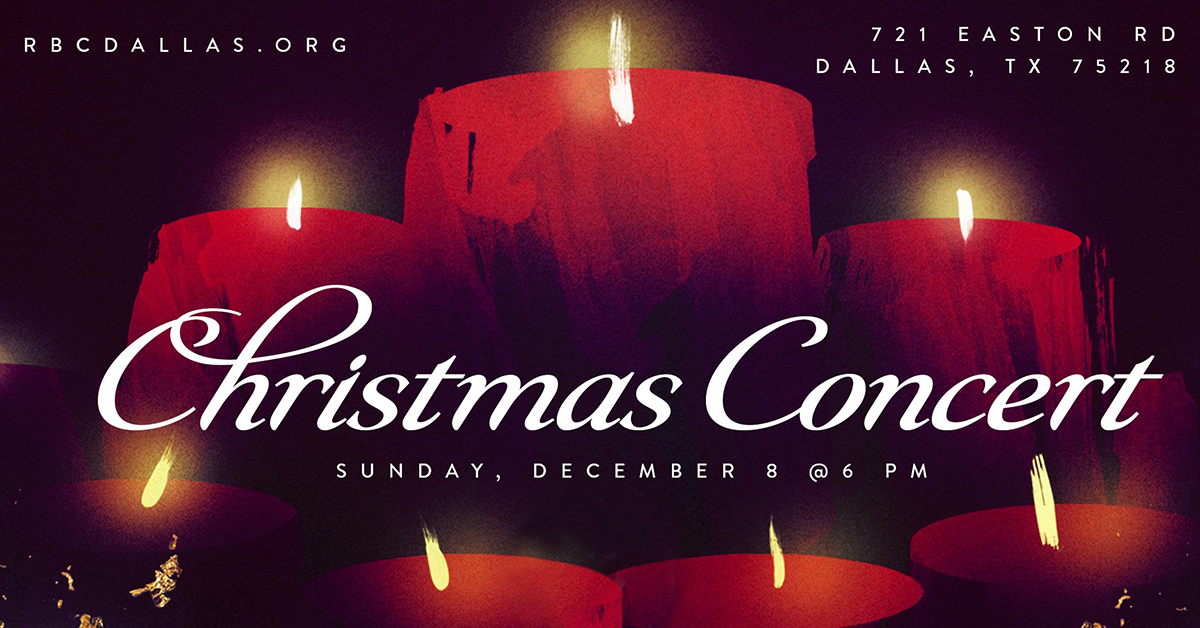 Christmas Concert Redeemer Bible Church Dallas TX
